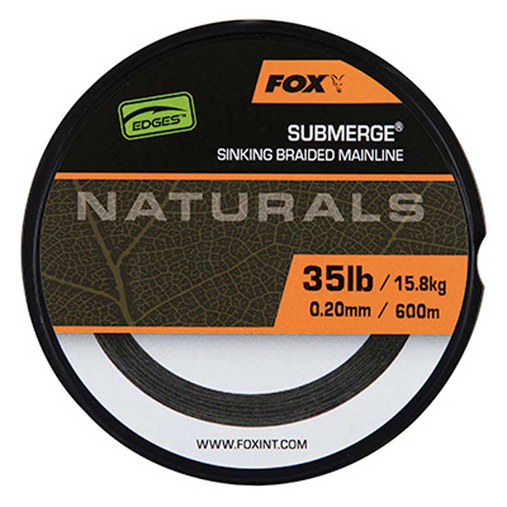 Купить Fox international CBL027 Edges™ Naturals Submerge 600 m Плетеный Black 0.250 mm 7ft.ru в интернет магазине Семь Футов