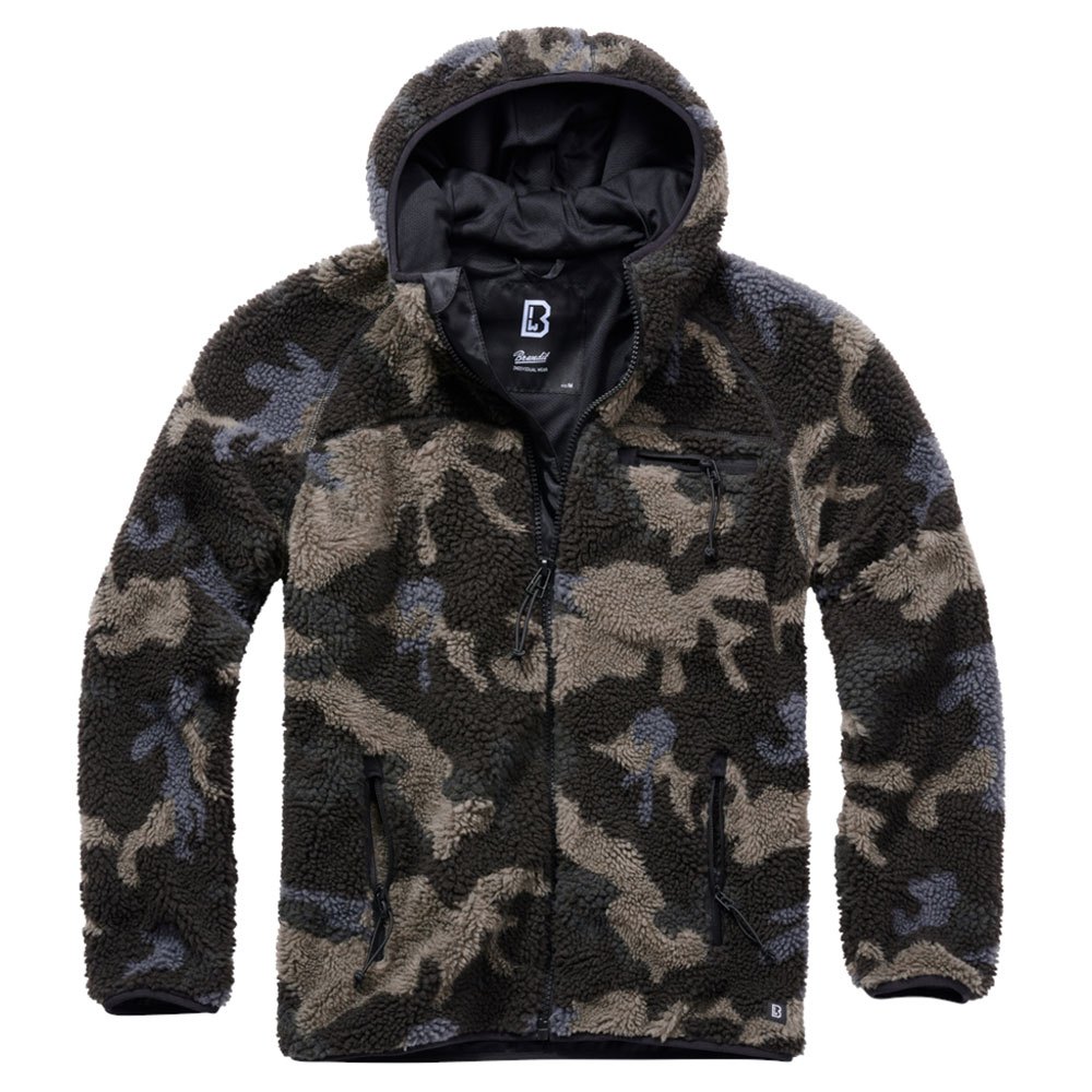 Купить Brandit 5024-4-XXL Куртка Teddy Worker Зеленый  Dark Camo 2XL 7ft.ru в интернет магазине Семь Футов