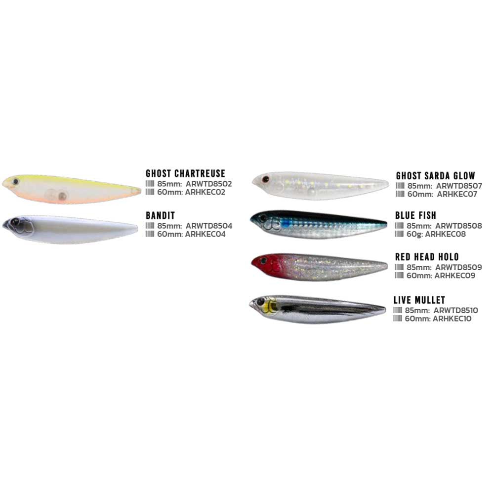 Купить Herakles ARHKEC10 Поверхностный стикбейт WTDOG 4g 60 mm Live Mullet 7ft.ru в интернет магазине Семь Футов