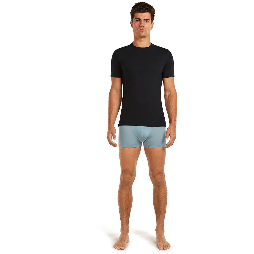 Купить Icebreaker 0a577e0l2/l трусы-боксёры Merino Blend 125 ZoneKnit™ Flint Blue 20x10x5 7ft.ru в интернет магазине Семь Футов