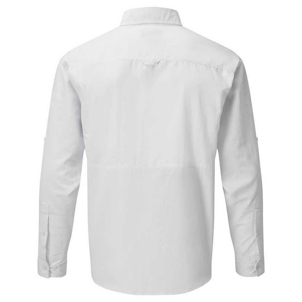 Купить Gill 1113-WHI01-S Рубашка с длинным рукавом Overton Белая White S 7ft.ru в интернет магазине Семь Футов