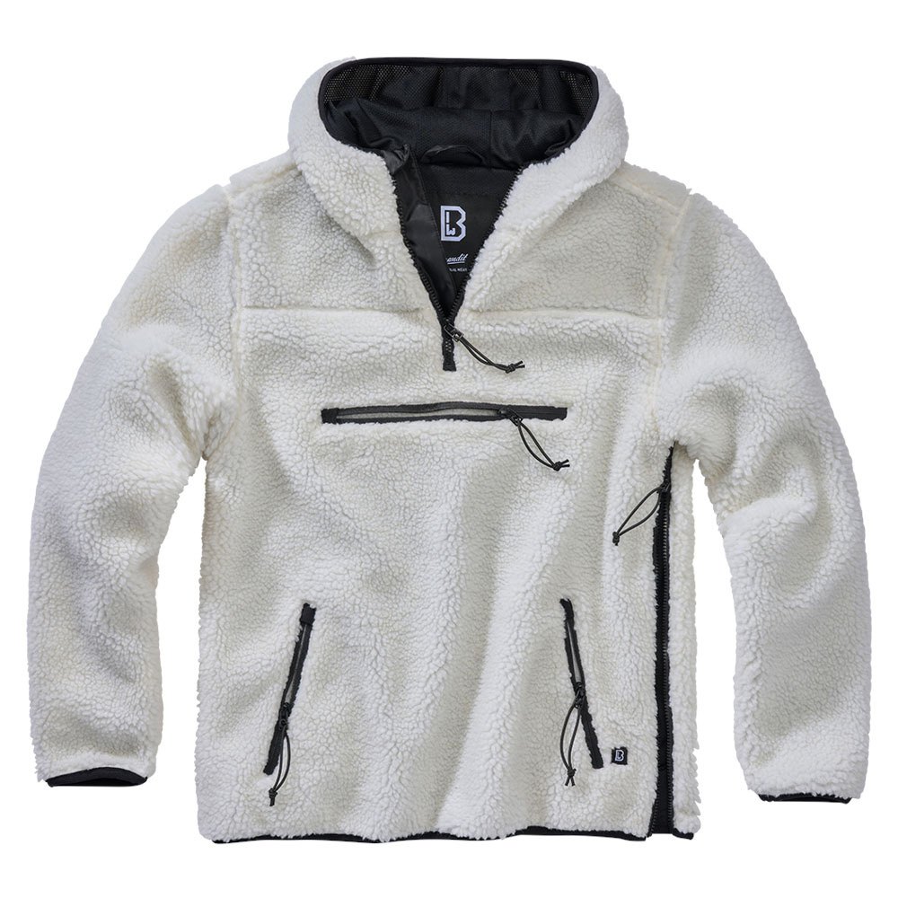Купить Brandit 5023-7-M Куртка Teddy Worker Белая  White M 7ft.ru в интернет магазине Семь Футов