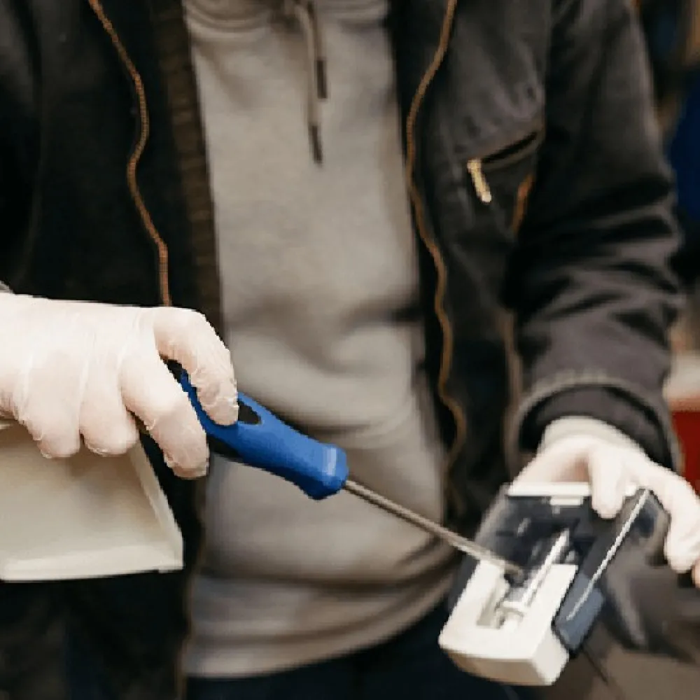 Купить Ammex gloves 674-tlf46100 Неопудренные перчатки Латекс White 26x23x23 7ft.ru в интернет магазине Семь Футов