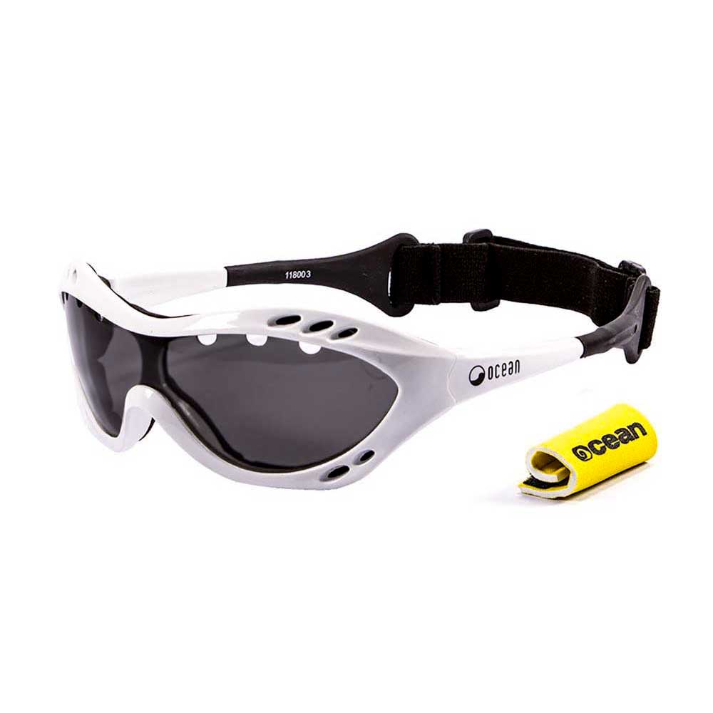 Купить Ocean sunglasses 11800.3 поляризованные солнцезащитные очки Costa Rica Shiny White 7ft.ru в интернет магазине Семь Футов