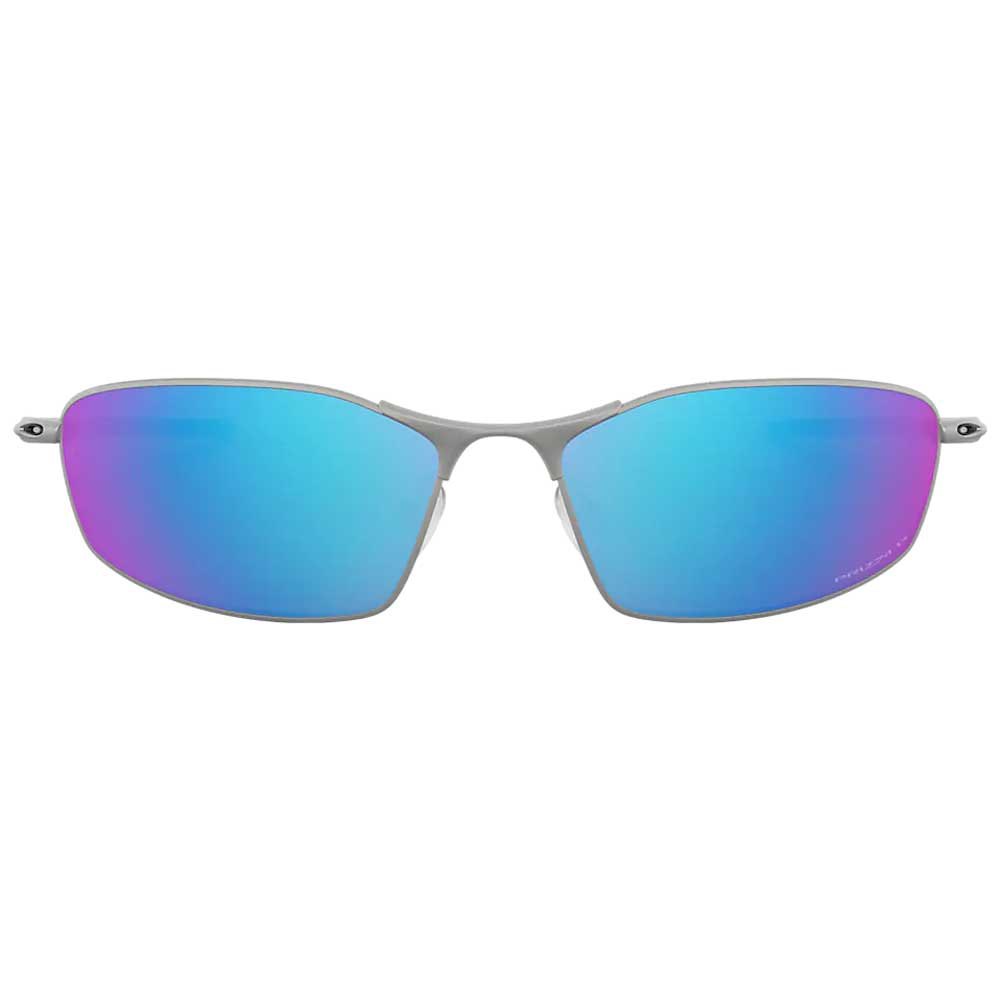 Купить Oakley OO4141-0460 Whisker Prizm Поляризованные Очки Satin Chrome Prizm Sapphire Polarized/CAT3 7ft.ru в интернет магазине Семь Футов