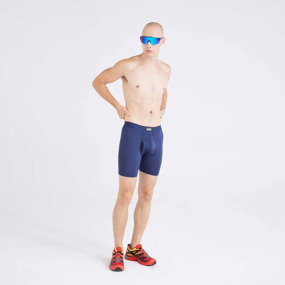 Купить SAXX Underwear SXBB75F-NVY-XXL Боксёр Multi-Sport Mesh Brief Fly  Navy 2XL 7ft.ru в интернет магазине Семь Футов