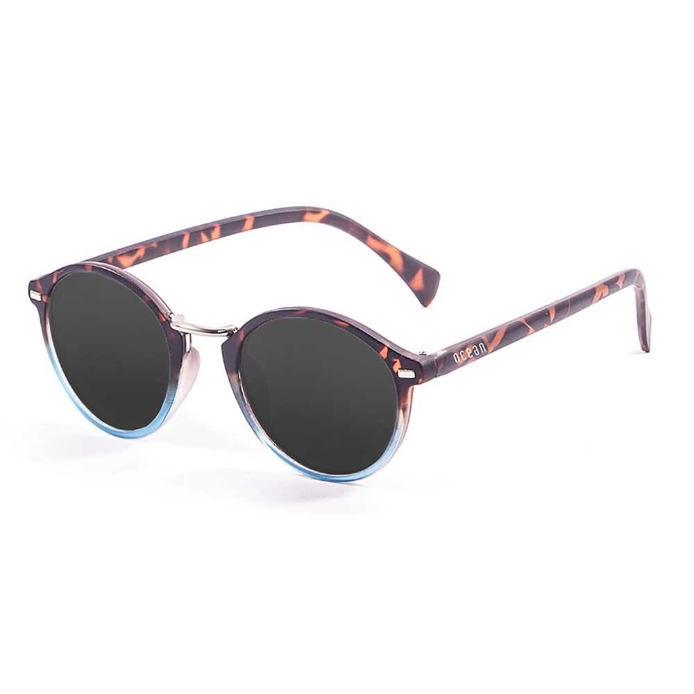 Купить Ocean sunglasses 10300.9 поляризованные солнцезащитные очки Lille Matte Demy Brown Up / Blue Trans Down Smoke/CAT3 7ft.ru в интернет магазине Семь Футов