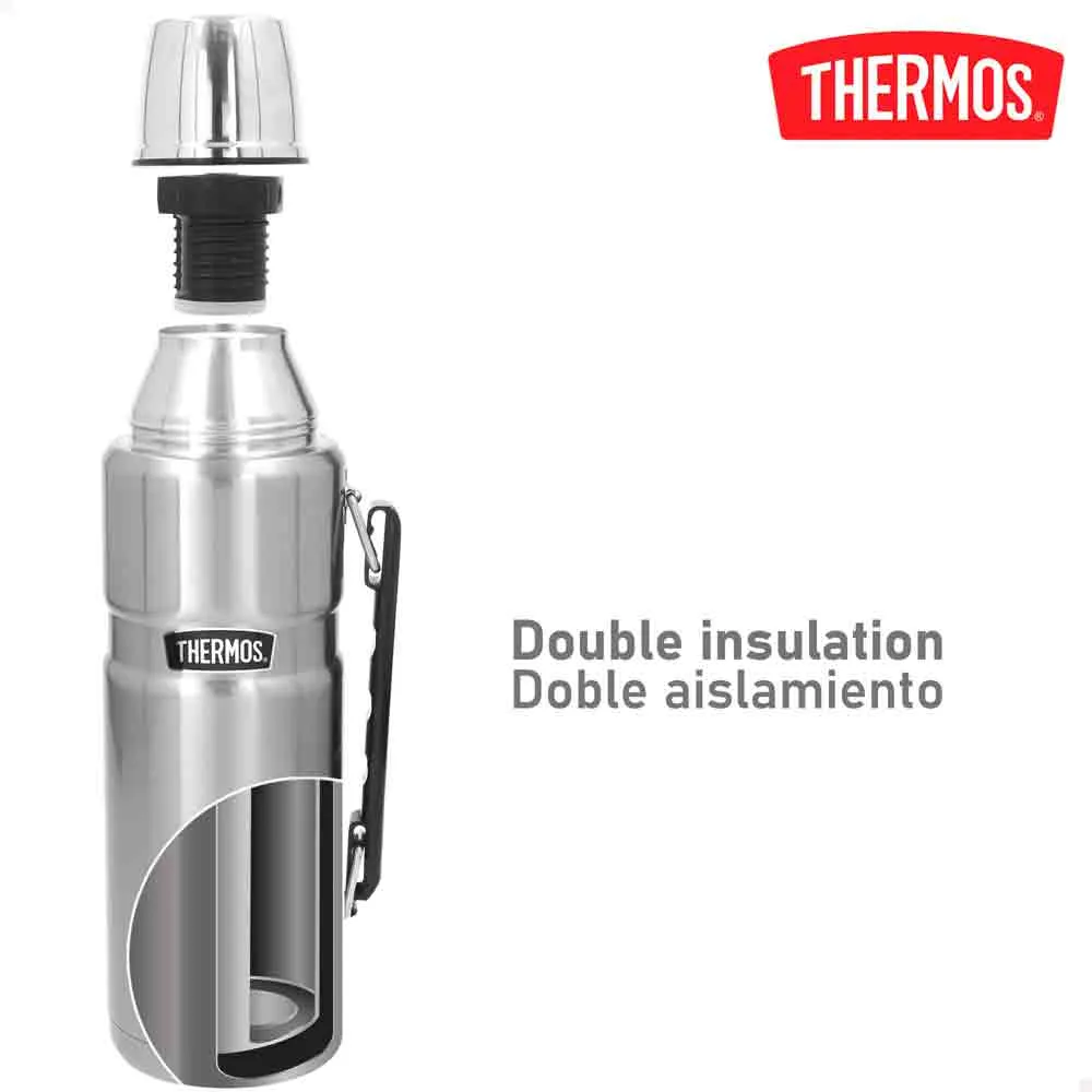 Купить Thermo 63234 термос Stainless Steel With Handle-1.2L Silver 20x10x10 7ft.ru в интернет магазине Семь Футов