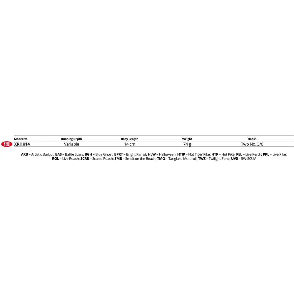 Купить Rapala ra5820283 Lipless Crankbait X-Rap Haku 74g 140 mm HTIP 24x9x4 7ft.ru в интернет магазине Семь Футов