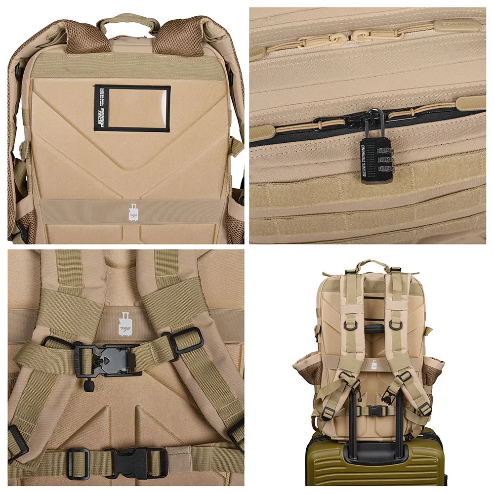 Купить Elitex training v4-45l-creamkhaki Рюкзак Tactical V1 45L Cream Khaki 50x35x20 7ft.ru в интернет магазине Семь Футов