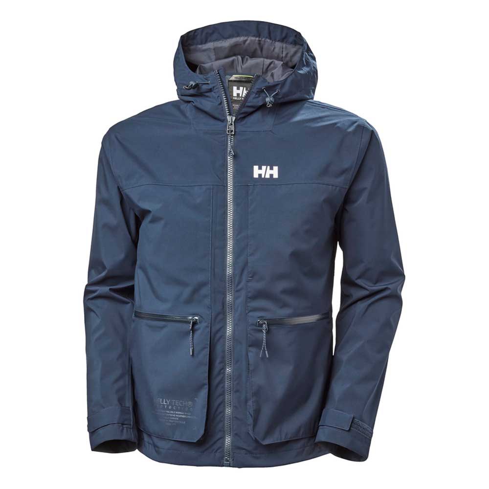 Купить Helly hansen 53757_597-L Куртка Move Rain Голубой  Navy L 7ft.ru в интернет магазине Семь Футов