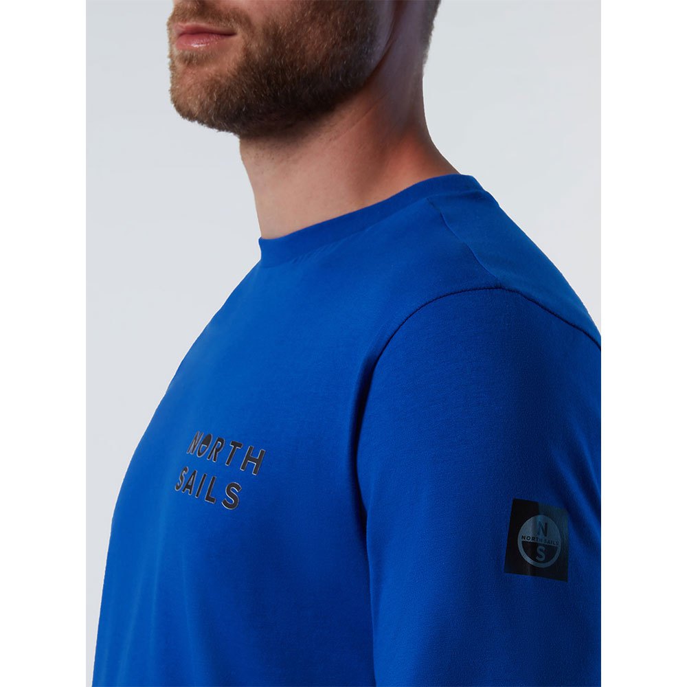 Купить North sails 693002-0831-XXL Футболка с коротким рукавом Comfort Fit Голубой Surf Blue 2XL 7ft.ru в интернет магазине Семь Футов