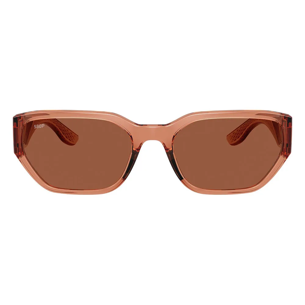 Купить Costa 06S9125-91250658 поляризованные солнцезащитные очки Clemente Translucent Pink Sands / Translucent Pink Sands Copper 580P/CAT3 7ft.ru в интернет магазине Семь Футов