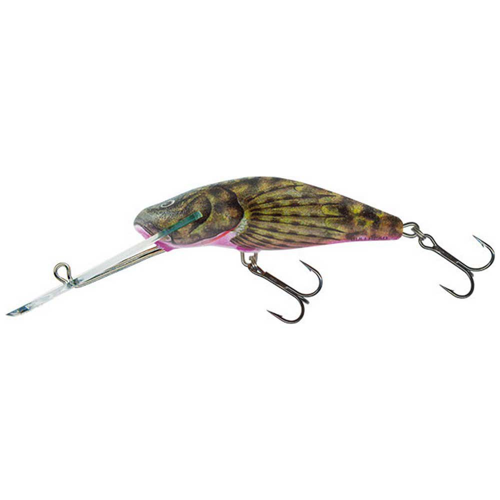 Купить Salmo QBD026-UNIT Bullhead 60 Mm 7g Многоцветный  Green Tiger 7ft.ru в интернет магазине Семь Футов