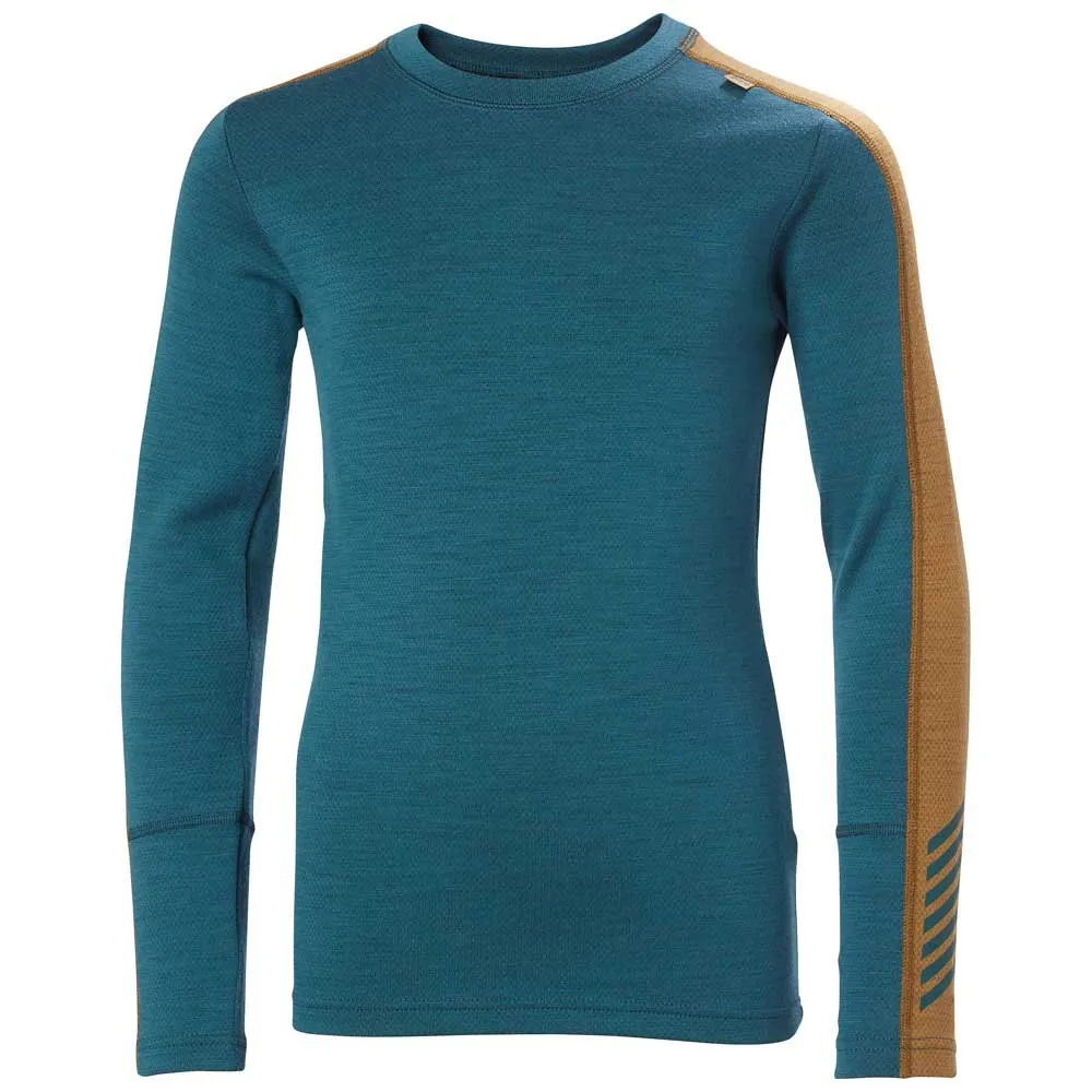 Купить Helly hansen 49403_453-176 Набор базовых слоев Lifa Merino Midweight Set Dark Creek 60x40x40 15-16 Years 7ft.ru в интернет магазине Семь Футов