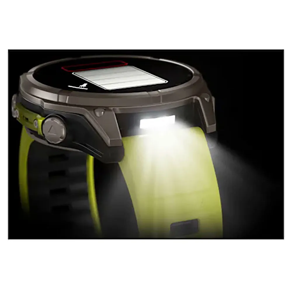 Купить Garmin R-144935704-010-02906-21 Часы Fenix 8 47 mm Solar Sapphire отремонтированы Желтый Graphite / Titanium 7ft.ru в интернет магазине Семь Футов