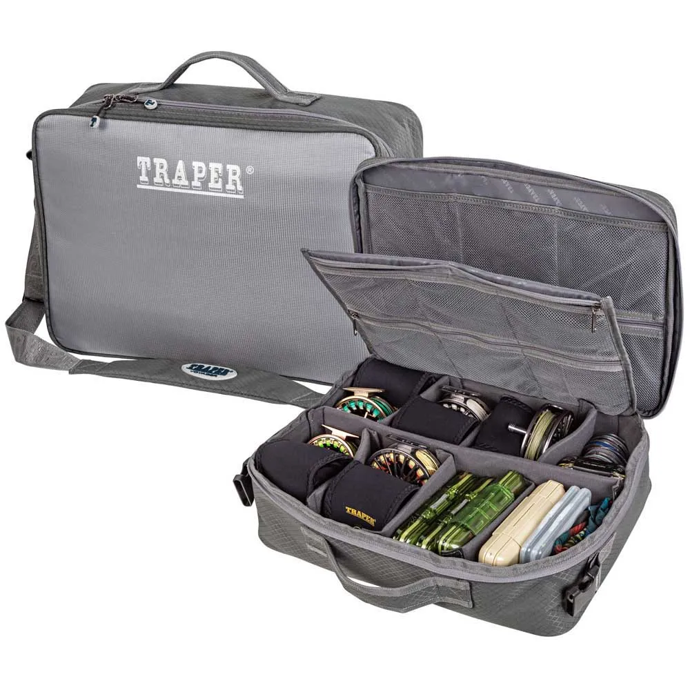 Купить Traper fly 81306 Сумка через плечо Voyager  Grey 43 x 30 x 13 cm 7ft.ru в интернет магазине Семь Футов