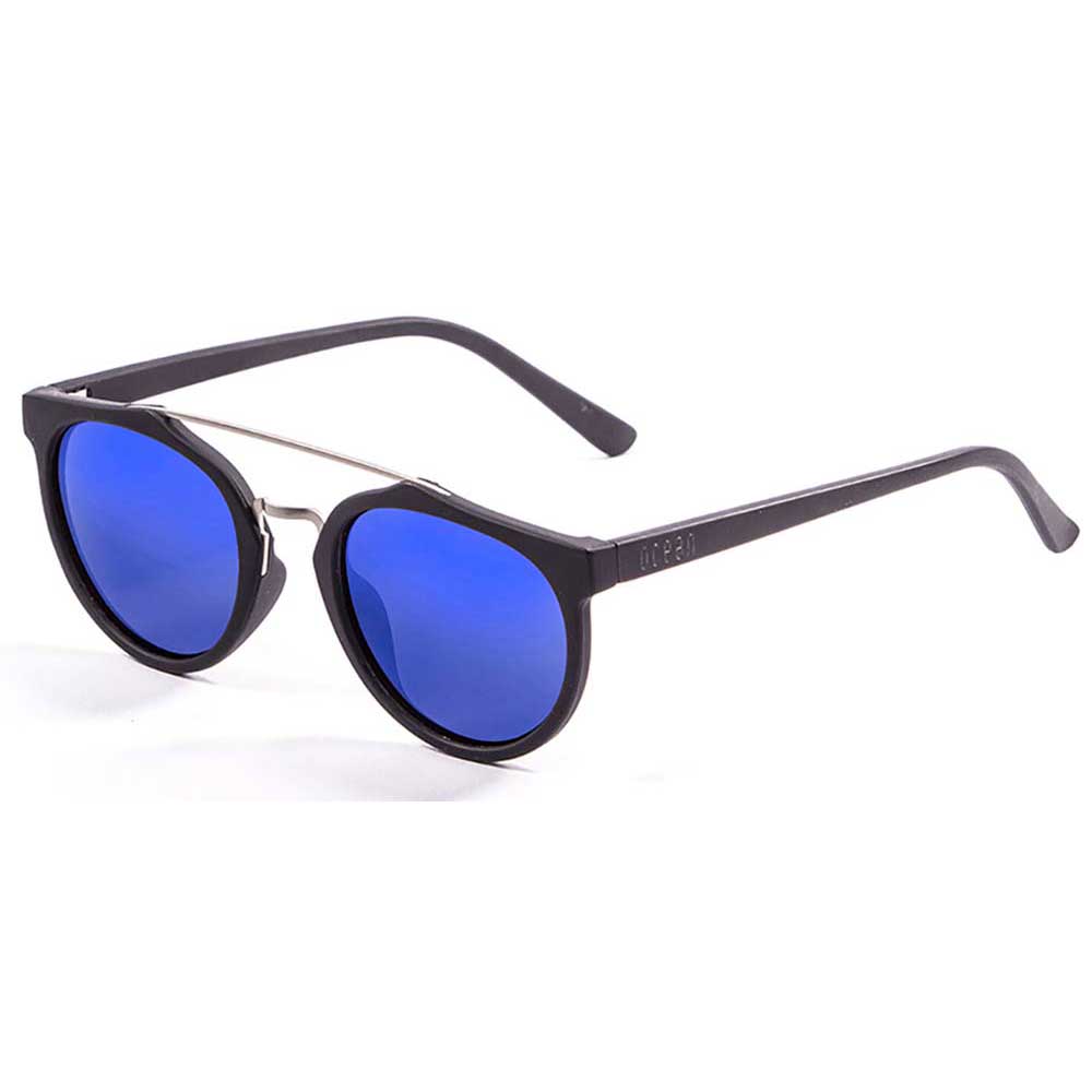 Купить Ocean sunglasses 73001.0 поляризованные солнцезащитные очки Classic I Matte Black / Blue 7ft.ru в интернет магазине Семь Футов