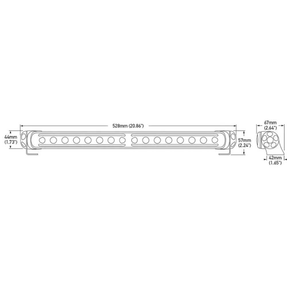 Купить Hella marine 4025195 Sea Hawk 470 36W Светодиодный  Black 1700 Lumens 7ft.ru в интернет магазине Семь Футов