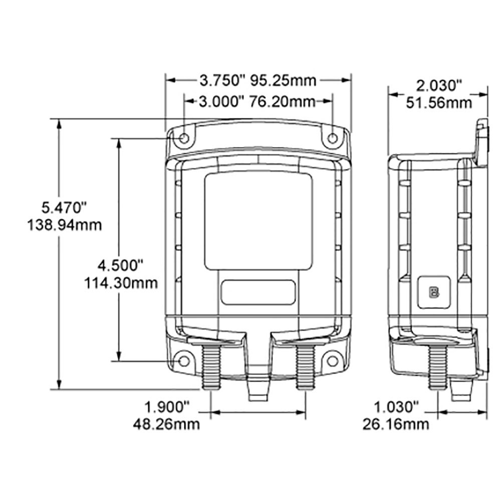 Купить Blue sea systems 4107701 ML 12V Бистабильный модуль переключателя батареи Бесцветный Black 7ft.ru в интернет магазине Семь Футов