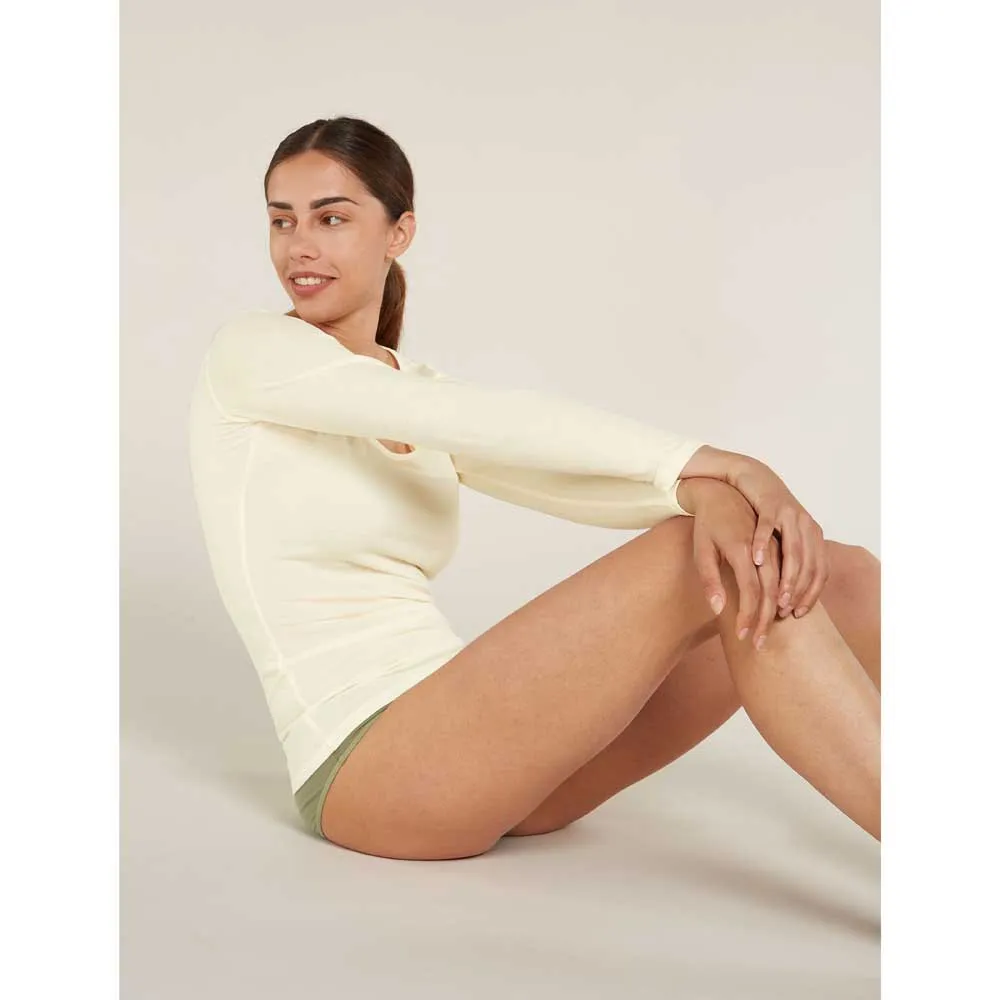 Купить Icebreaker 103194000m Базовый слой с длинным рукавом Merino 150 Siren Sweetheart Undyed 30x25x2 7ft.ru в интернет магазине Семь Футов