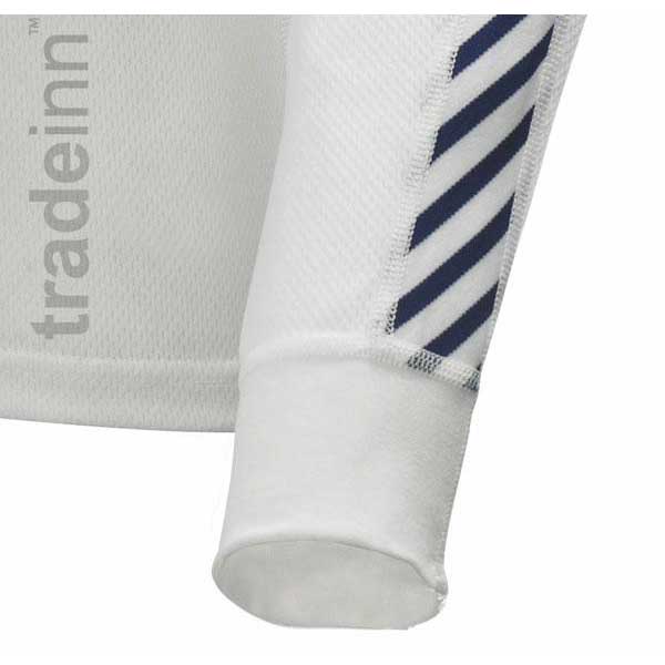 Купить Helly hansen 48800_001-M Базовый слой с длинным рукавом Dry Stripe Crew Белая White M 7ft.ru в интернет магазине Семь Футов