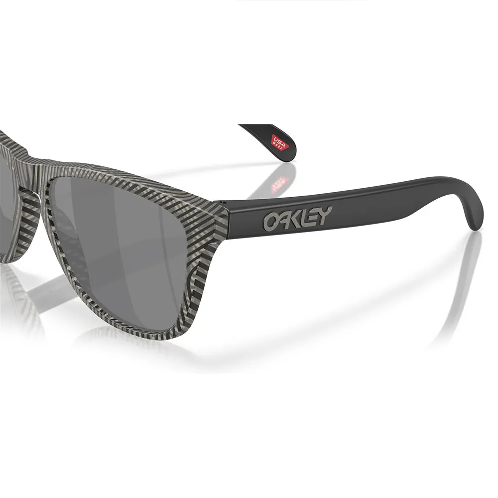 Купить Oakley OO9013-M055 Солнцезащитные очки Frogskins Matte Grey Ink Fingerprint Prizm Black/CAT3 7ft.ru в интернет магазине Семь Футов