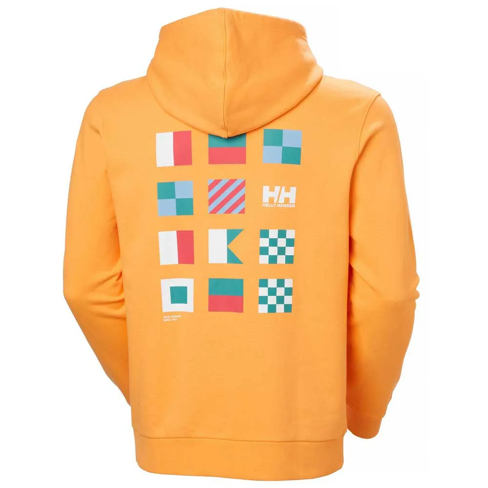 Купить Helly hansen 54546-320-m Толстовка с капюшоном Shoreline Orange Sorbet 40x30x12 7ft.ru в интернет магазине Семь Футов