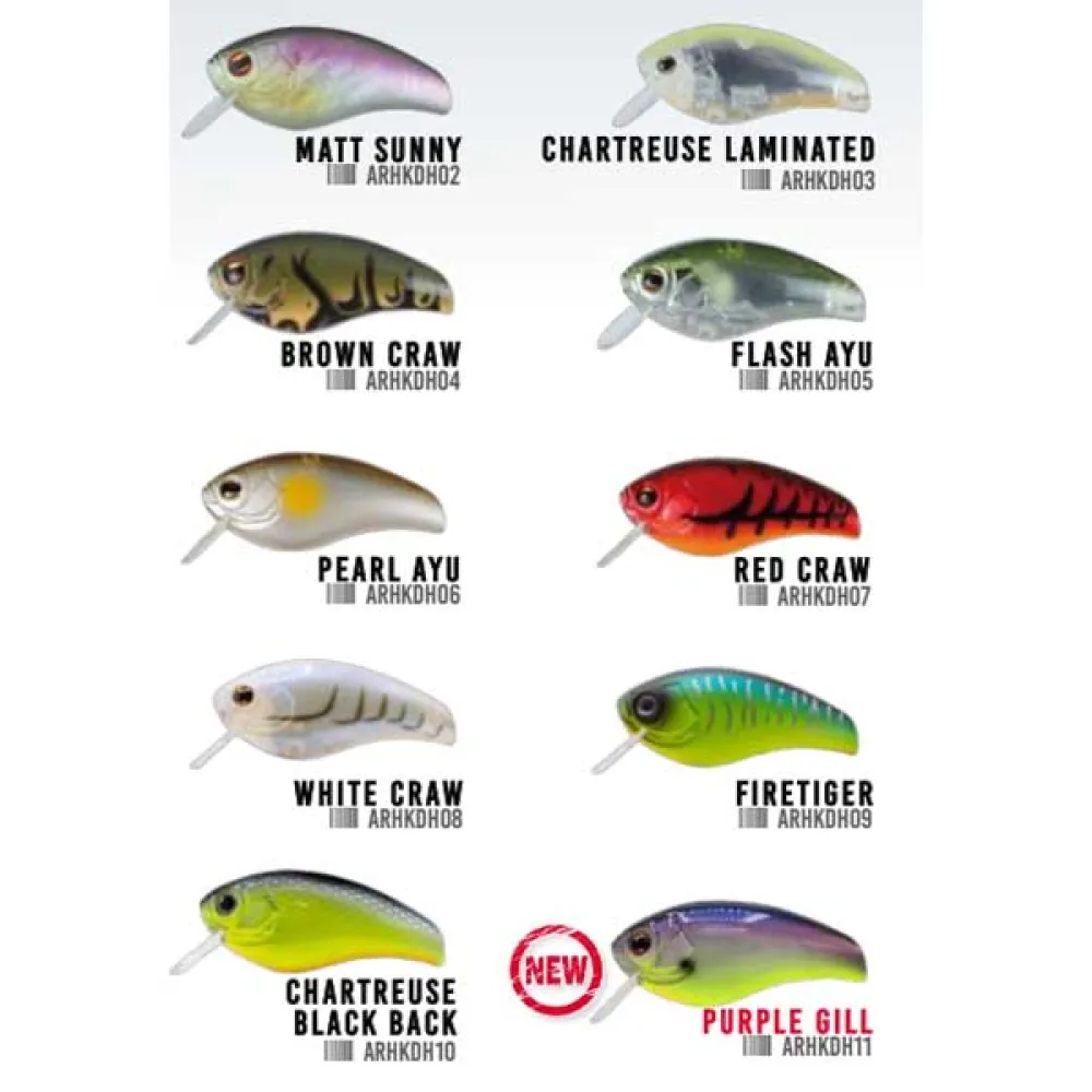 Купить Herakles ARHKDH10 Crankbait Hypno SR Floating 11.5g 56 mm  Chartreuse Black Back 7ft.ru в интернет магазине Семь Футов