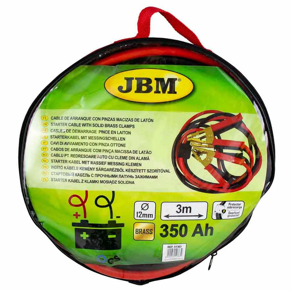 Купить JBM 51363 пусковой кабель с массивными латунными зажимами 3 m x 35 mm 2 Единицы Красный Black / Green 7ft.ru в интернет магазине Семь Футов