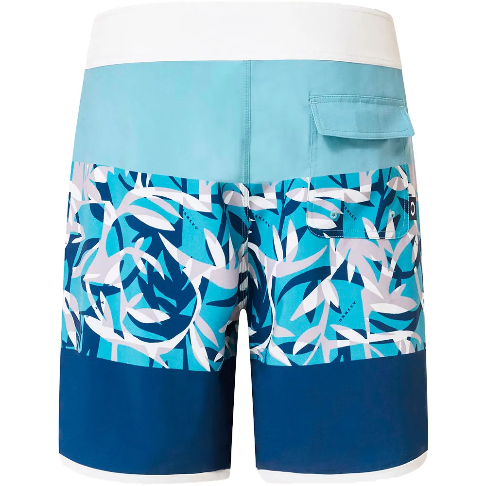 Купить Oakley FOA405404-6HO-32 плавательные шорты Session rc 19´´ boardshort Голубой Aop Colar Reef Pacific 32 7ft.ru в интернет магазине Семь Футов