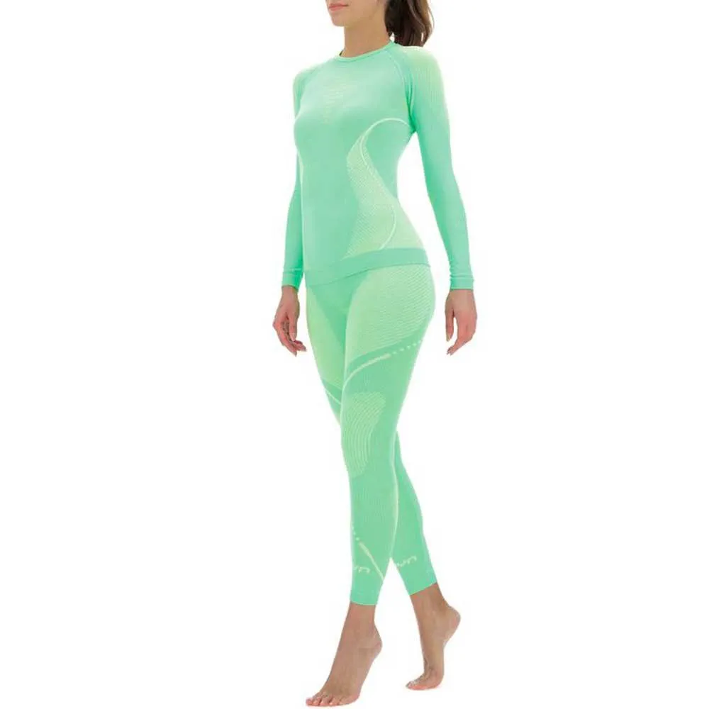 Купить UYN u100009-e723-l/xl Базовый слой с длинным рукавом Evolutyon Light Green / White / White 13x24x8 L-XL 7ft.ru в интернет магазине Семь Футов