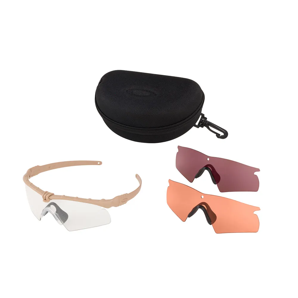 Купить Oakley oo9146-2732 Солнцезащитные очки Si ballistic m frame 3.0 Desert Tan 20x10x10 Clear/CAT0 7ft.ru в интернет магазине Семь Футов