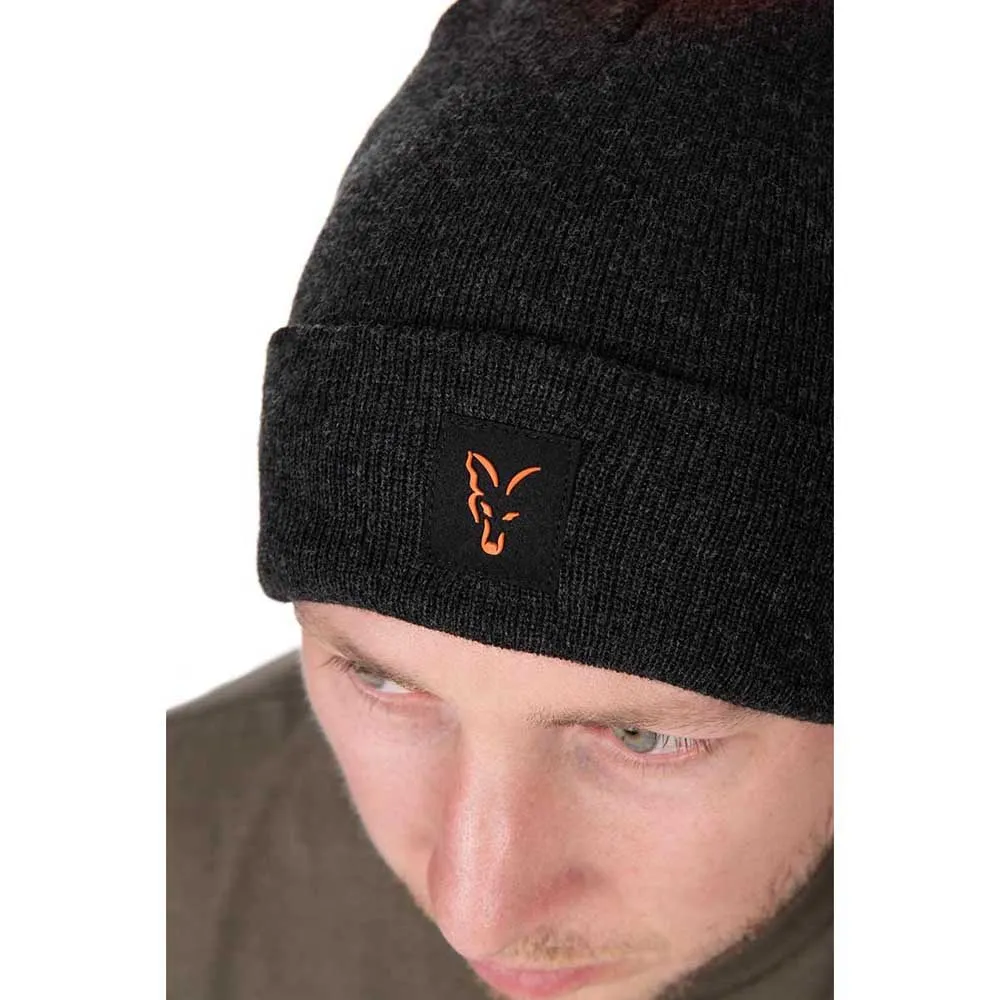 Купить Fox international chh036 Шапка Pompon Collection Black / Orange 15x10x5 7ft.ru в интернет магазине Семь Футов
