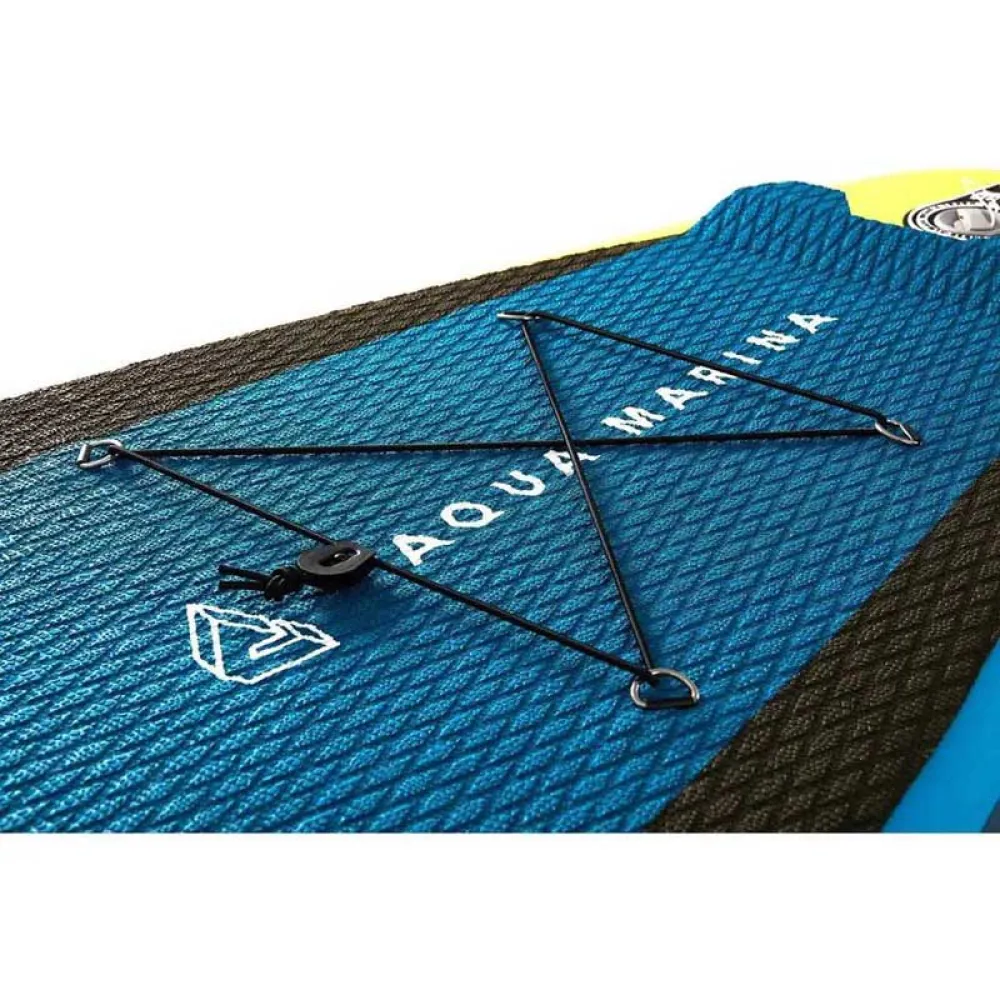 Купить Aqua marina 21166 Надувной комплект для падлбординга Hyper 2022 11´6´´ Light Blue / Grey / Blue / Yellow 150x45x40 350 cm 7ft.ru в интернет магазине Семь Футов