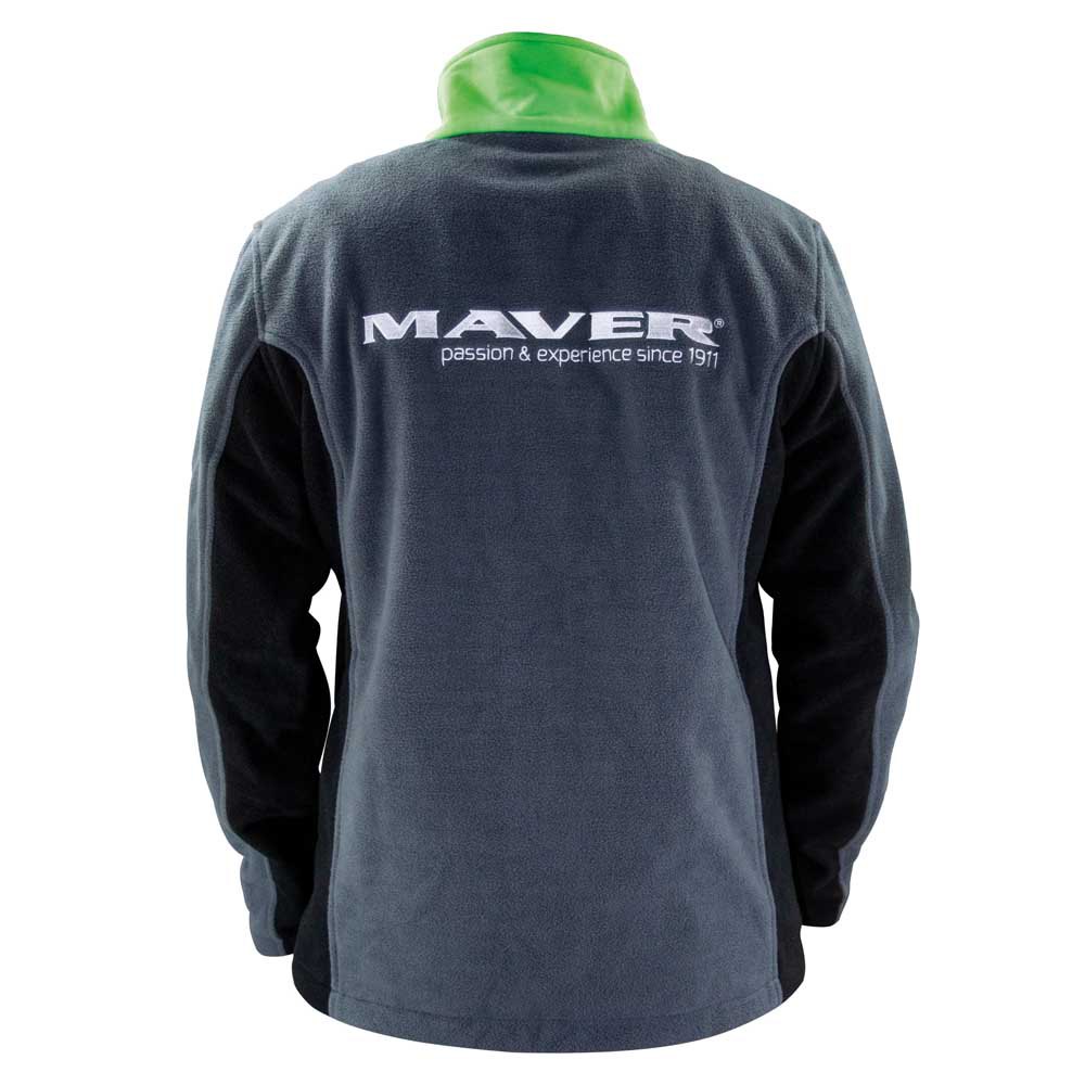 Купить Maver 164084XL флисовая куртка Зеленый  Grey / Green 4XL 7ft.ru в интернет магазине Семь Футов