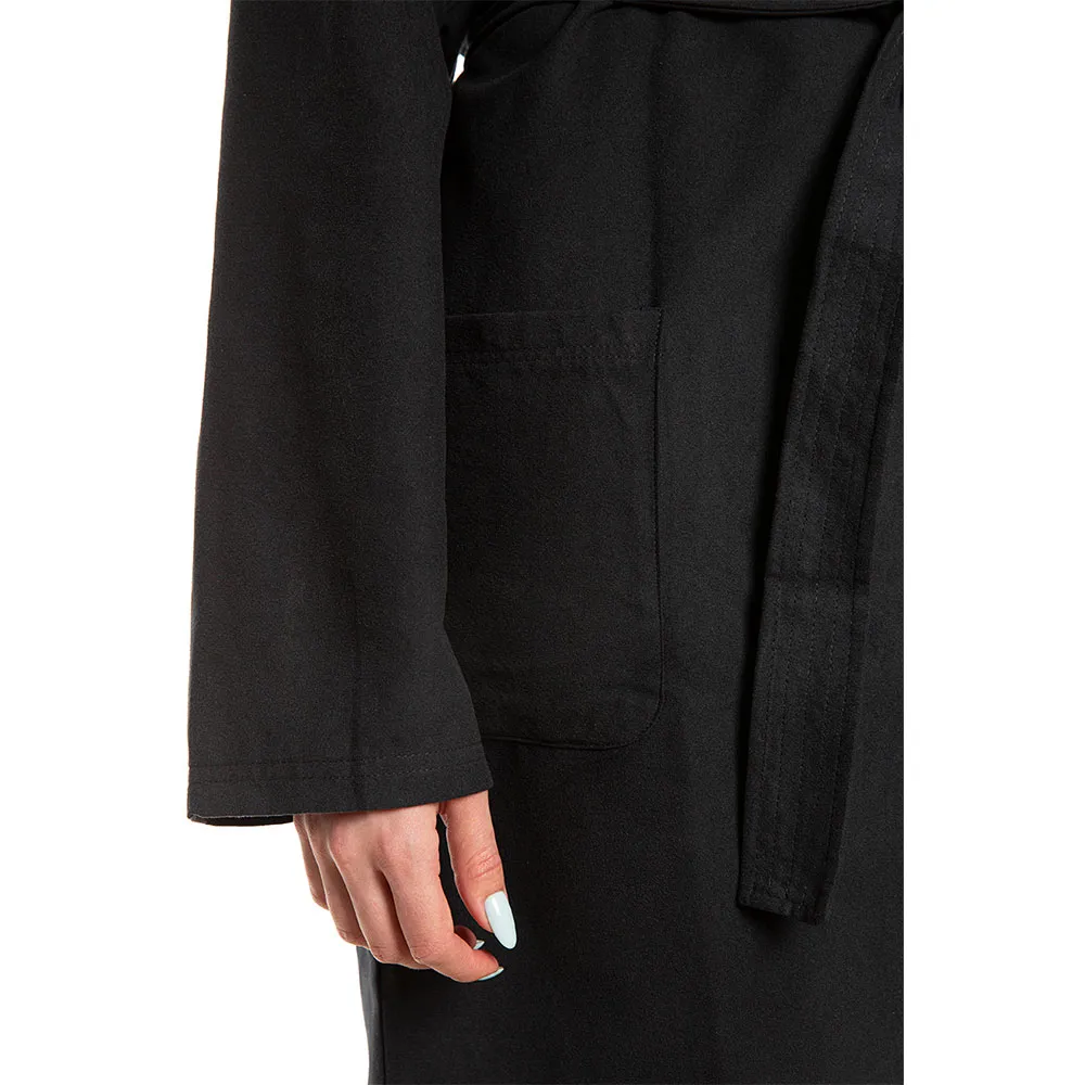 Купить Madwave M0971 02 6 01W Халат Cuddly Черный  Black L 7ft.ru в интернет магазине Семь Футов