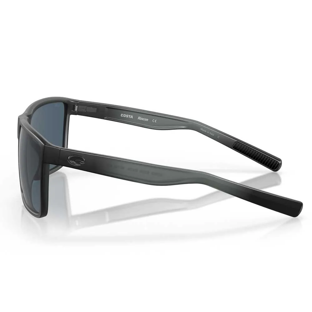 Купить Costa 06s9018-90180563 поляризованные солнцезащитные очки Rincon Matte Smoke Crystal 25x12x10 Grey 580P/CAT3 7ft.ru в интернет магазине Семь Футов