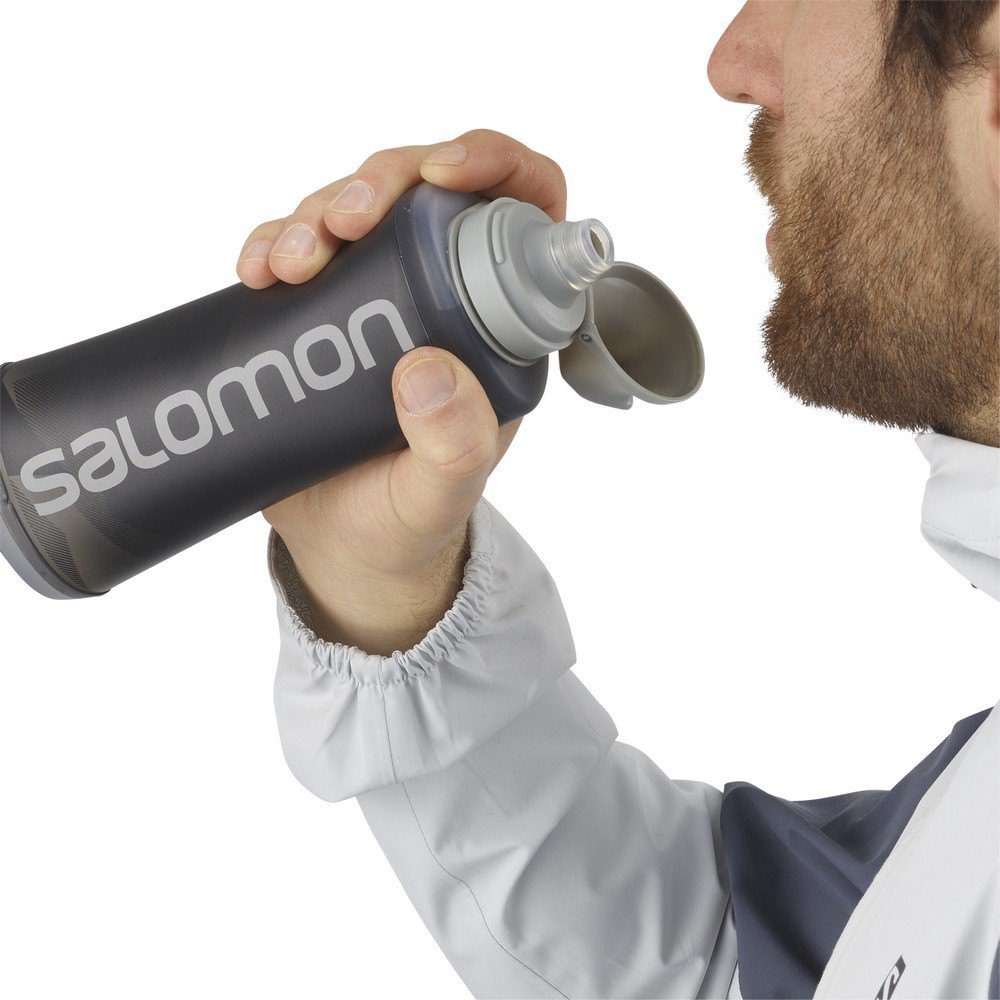 Купить Salomon LC1636600-NS Outlife 550ml Мягкая фляжка Зеленый Pale Smoke 7ft.ru в интернет магазине Семь Футов