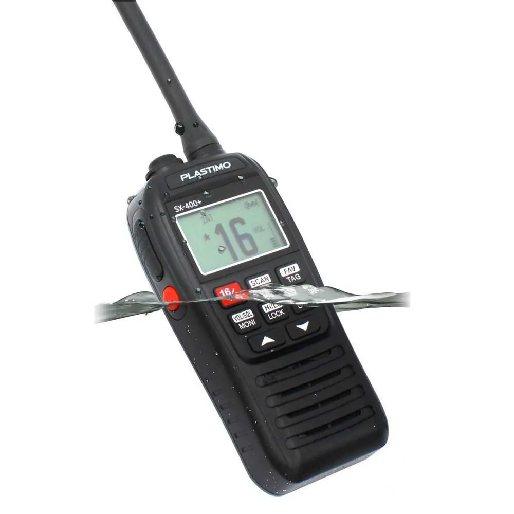 Купить Plastimo p203923 VHF рация SX400 Plus Black 8x10x22 7ft.ru в интернет магазине Семь Футов