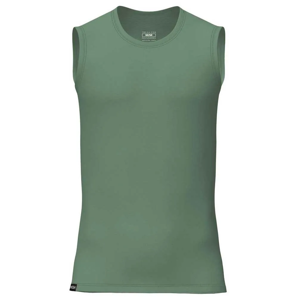 Купить 7mesh 2424-XX-FRN-XXL Безрукавная базовая футболка Ashlu Merino Fern 2XL 7ft.ru в интернет магазине Семь Футов