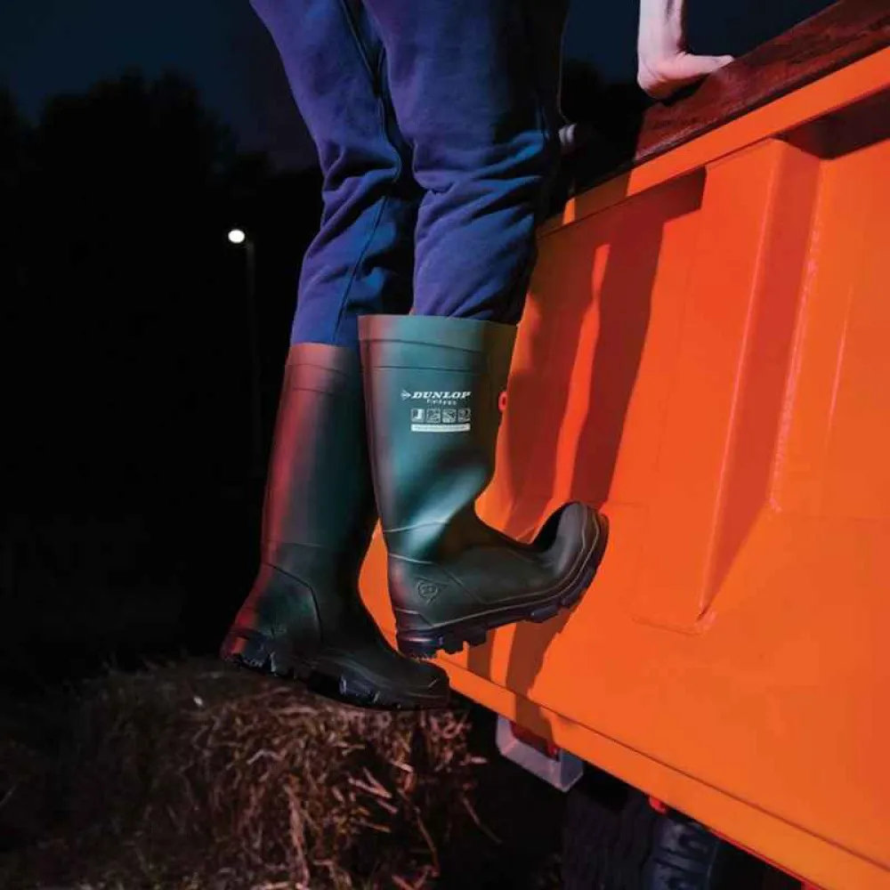 Купить Dunlop footwear dl-054 Резиновые сапоги Purofort Fieldpro Green 40x35x15 EU 36 7ft.ru в интернет магазине Семь Футов