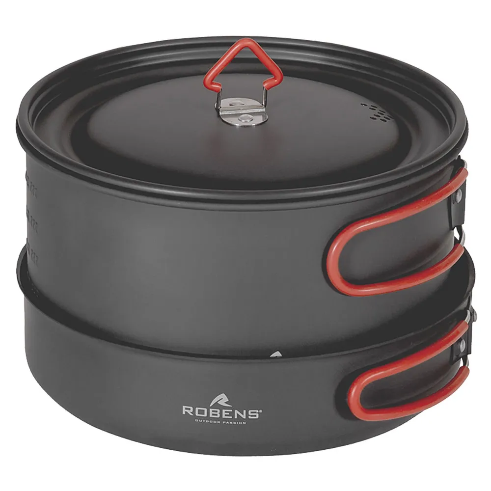 Купить Robens 690367 Набор посуды Basecamp Pro Ceramic XL  Black 7ft.ru в интернет магазине Семь Футов