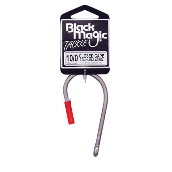 Купить Black magic WGH8/0CL10 Game Closed Gape Крюк Серый  Stainless Steel 8/0 7ft.ru в интернет магазине Семь Футов