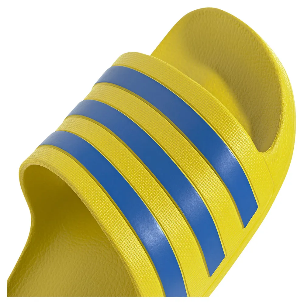 Купить adidas ji2222/7 Шлёпанцы Adilette Aqua Yellow / Bright Royal / Yellow 32x20x10 EU 40 7ft.ru в интернет магазине Семь Футов