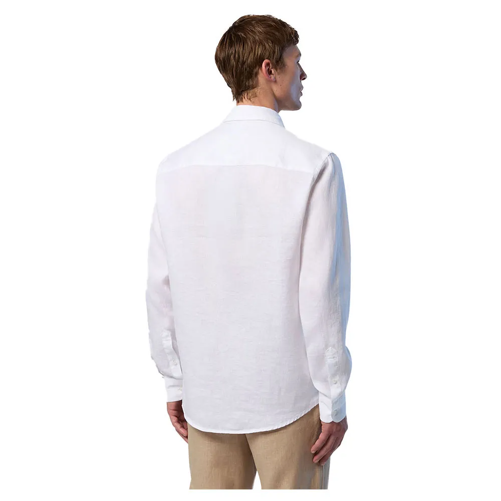Купить North sails 664368-0101-L Рубашка с длинным рукавом 664368 Бежевый White L 7ft.ru в интернет магазине Семь Футов