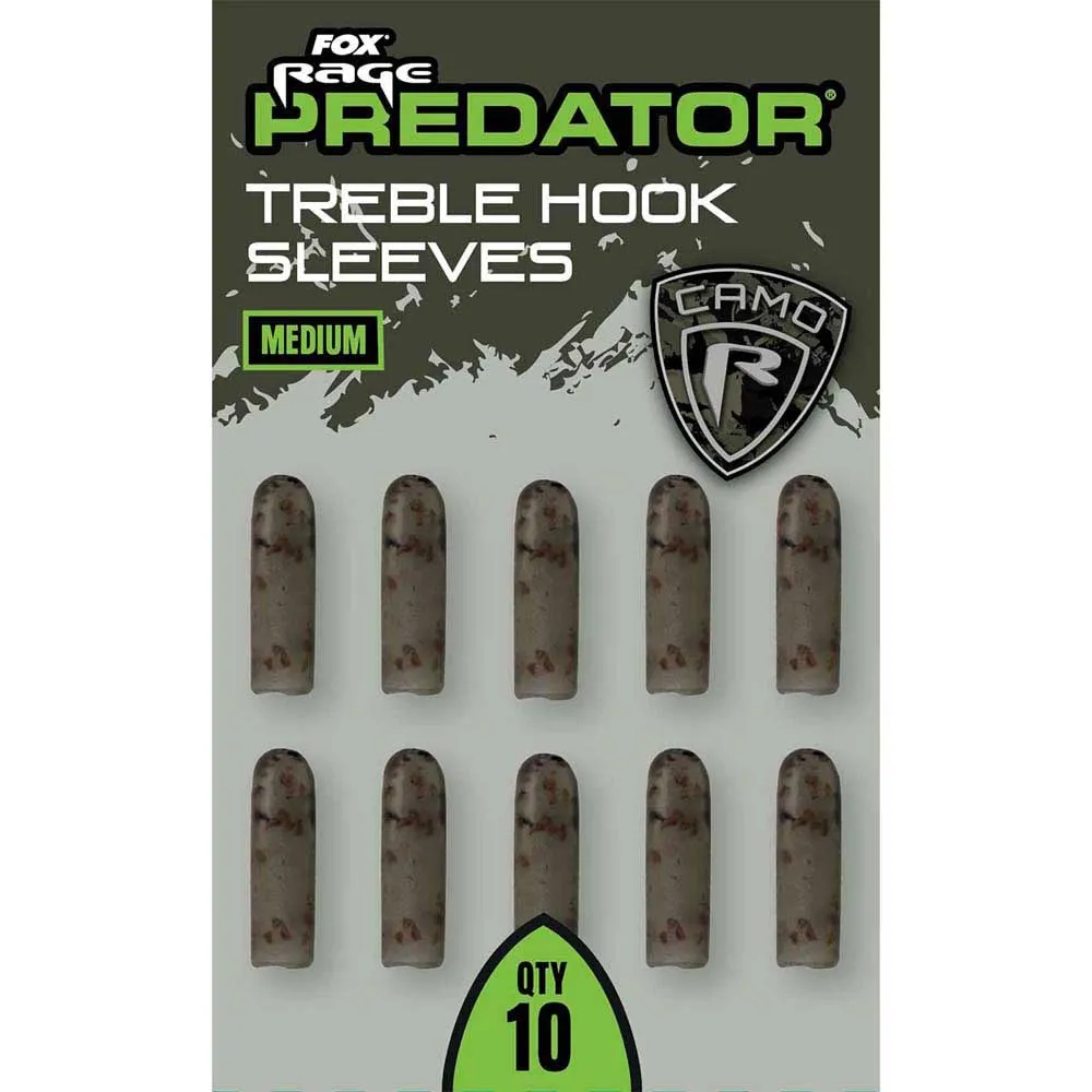 Купить Fox rage FAC090-UNIT резинки для хвоста Predator M  Camo 7ft.ru в интернет магазине Семь Футов