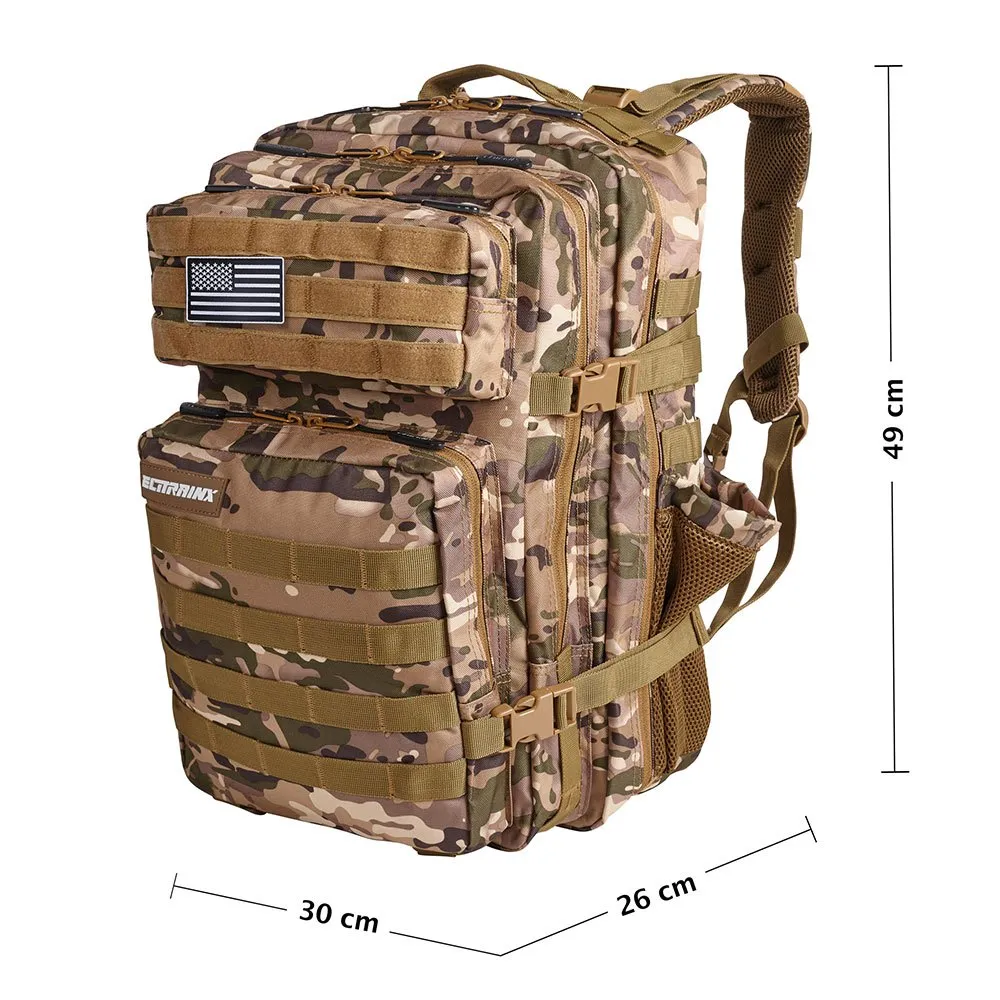 Купить Elitex training v4-45l-cp Рюкзак V1 45L Tactical Camouflage 50x35x12 7ft.ru в интернет магазине Семь Футов