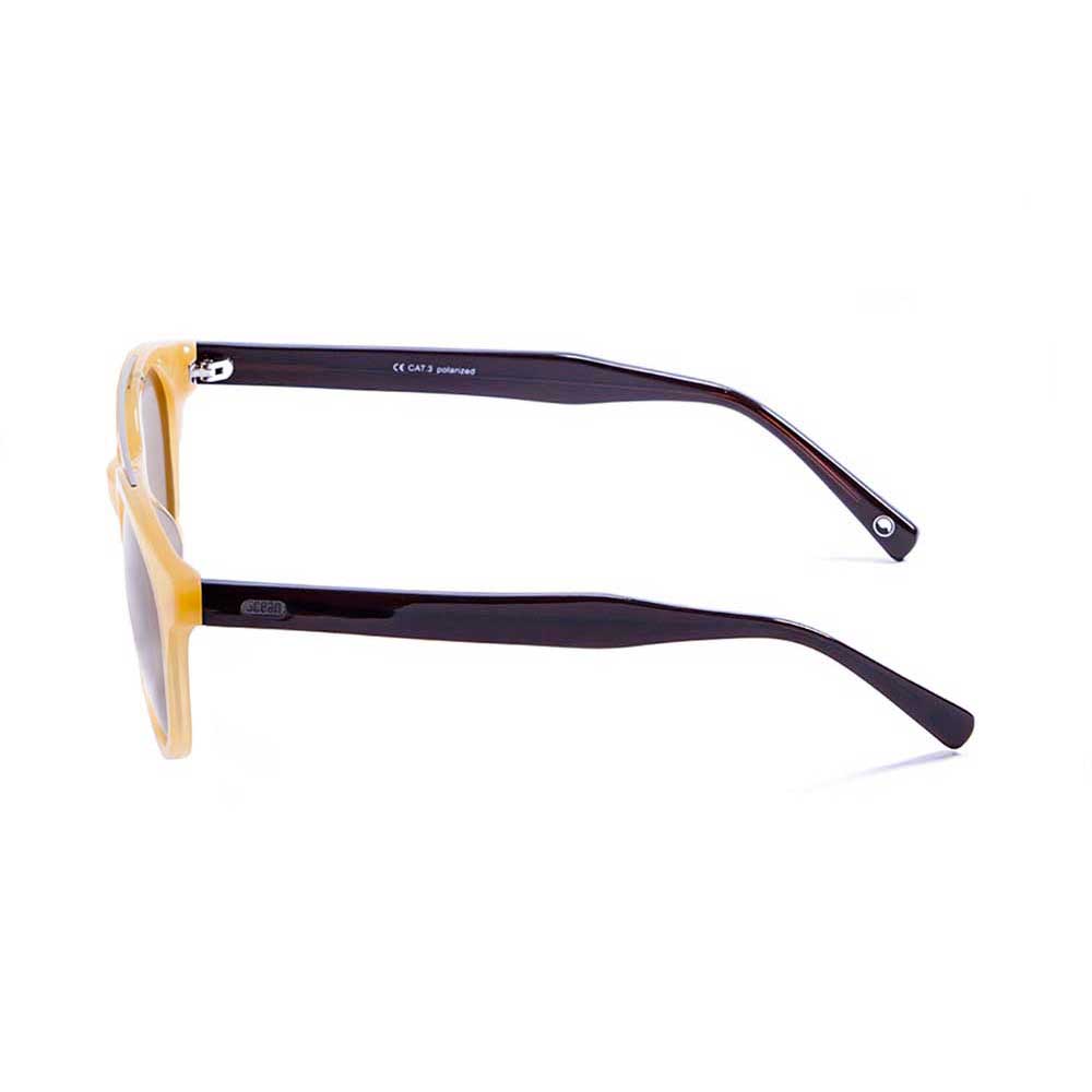 Купить Ocean sunglasses 10200.2 поляризованные солнцезащитные очки Tiburon Transparent Coffe 7ft.ru в интернет магазине Семь Футов
