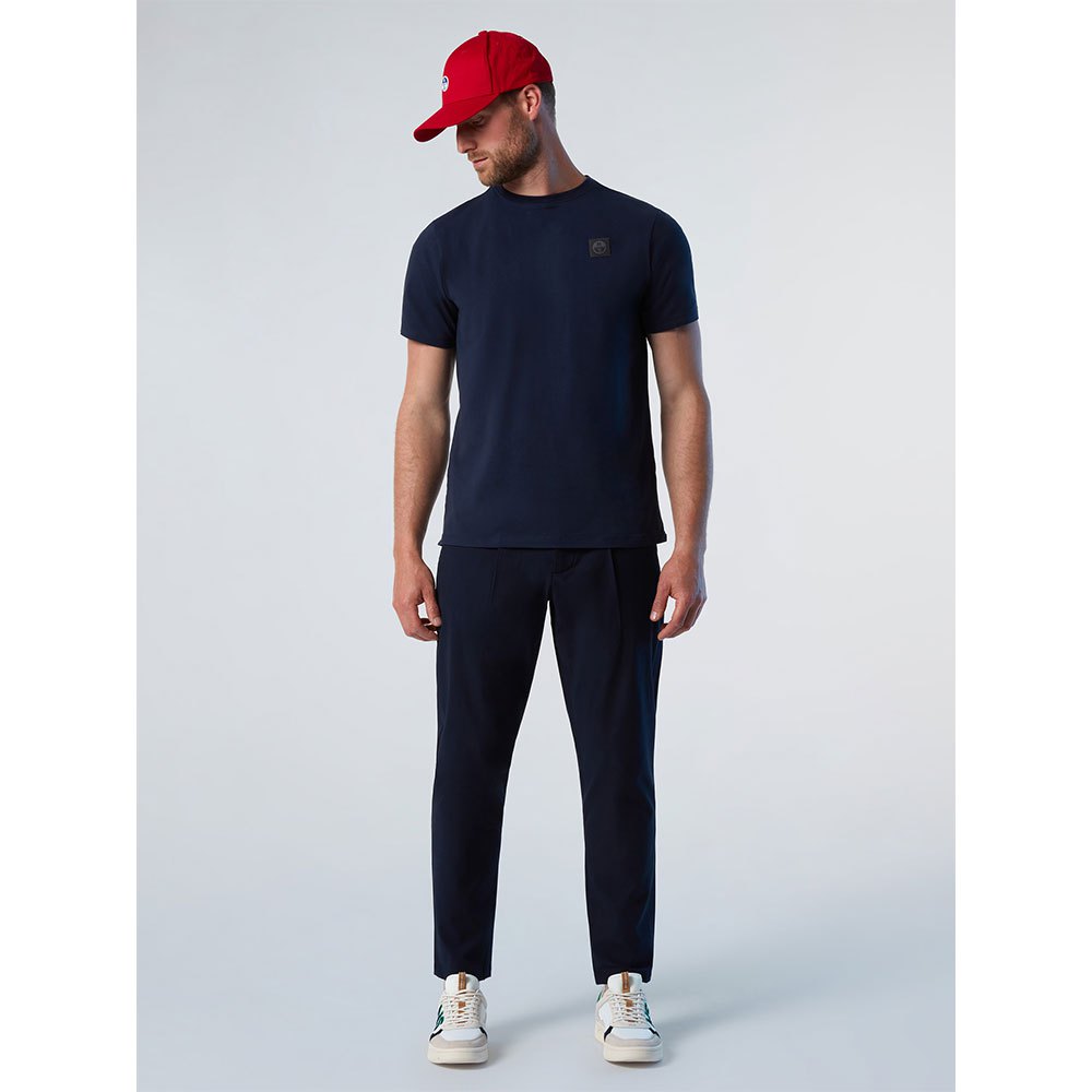 Купить North sails 692981-0802-S Футболка с коротким рукавом Basic Stretch Голубой Navy Blue S 7ft.ru в интернет магазине Семь Футов